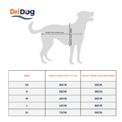 Alternative view of DriDog Drying Robe